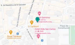 Oficina Sanitas Santiago - на карте