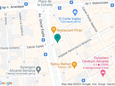 Oficina Sanitas Alicante - на карте