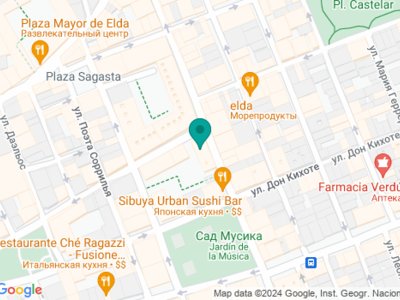 Oficina Sanitas Elda - на карте Oficina Sanitas Elda - на карте