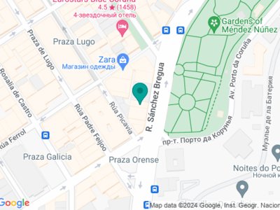 Oficina Sanitas A Coruña - на карте