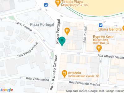 Oficina Sanitas A Coruña, Plz Portugal - на карте